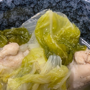 白菜と鶏肉の治部煮